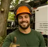 Smiling arborist