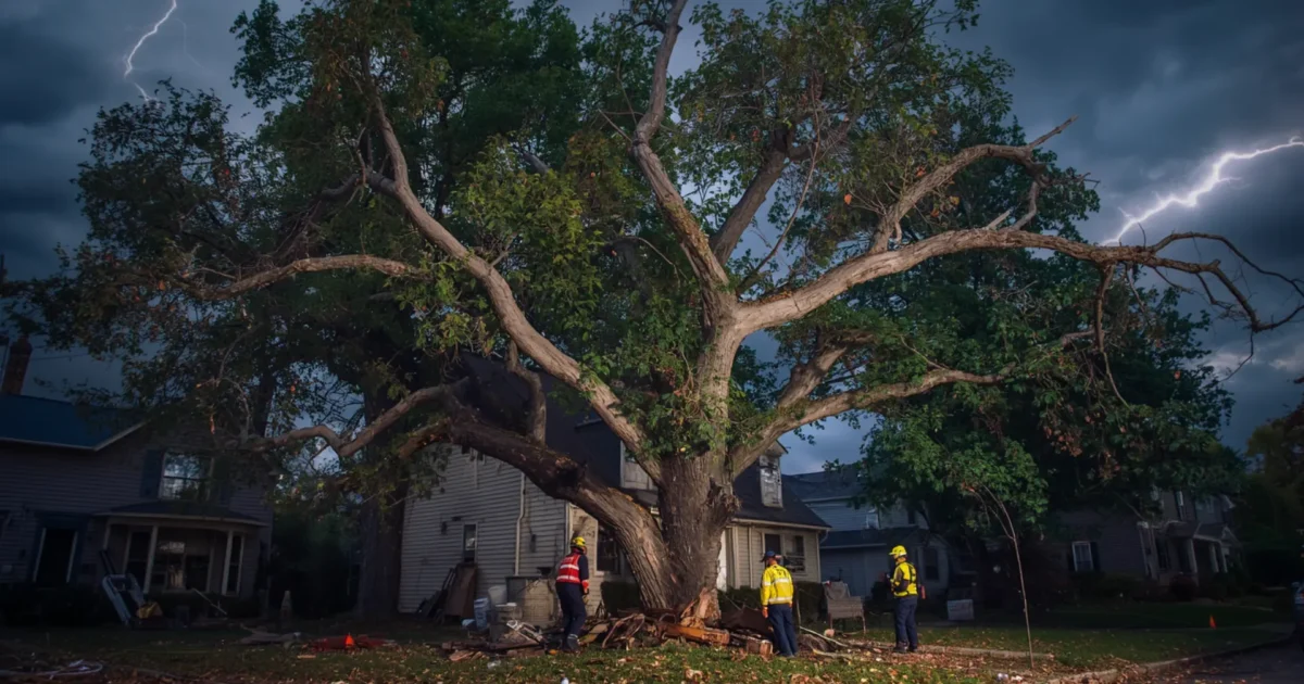 Emergency Tree Removal Oneida NY: When Dangerous Trees Threaten Homes Near Main Street