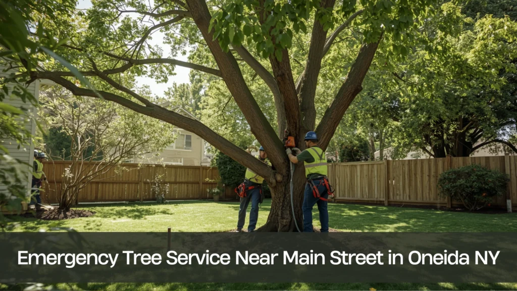Emergency Tree Service Near Main Street in Oneida NY