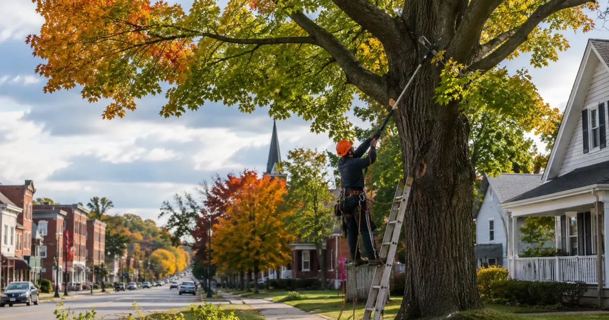 Tree Care Solutions in Oneida NY for Aging Maple Trees Near Main Street